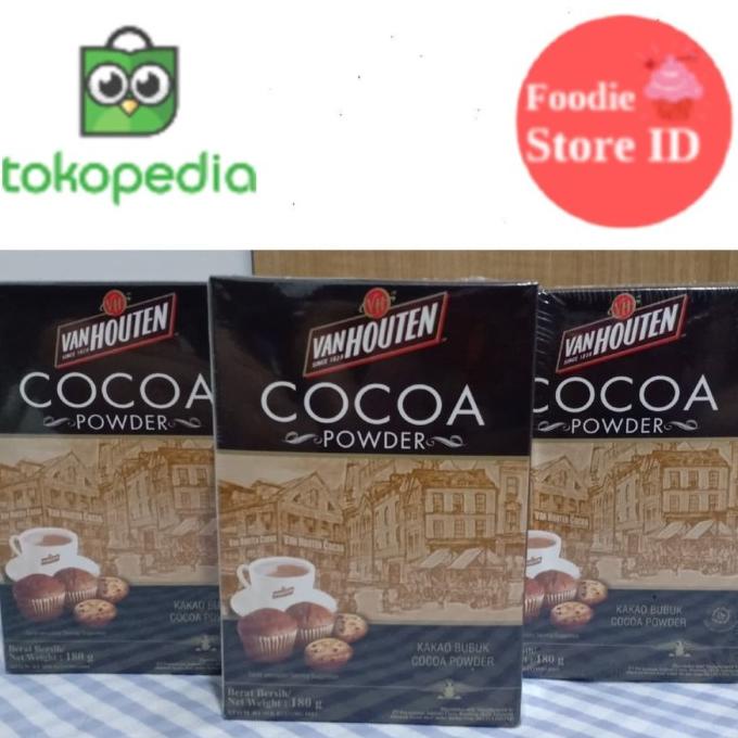 

[COD] Van Houten Coklat Bubuk - Cocoa Powder 180 gr [COD]