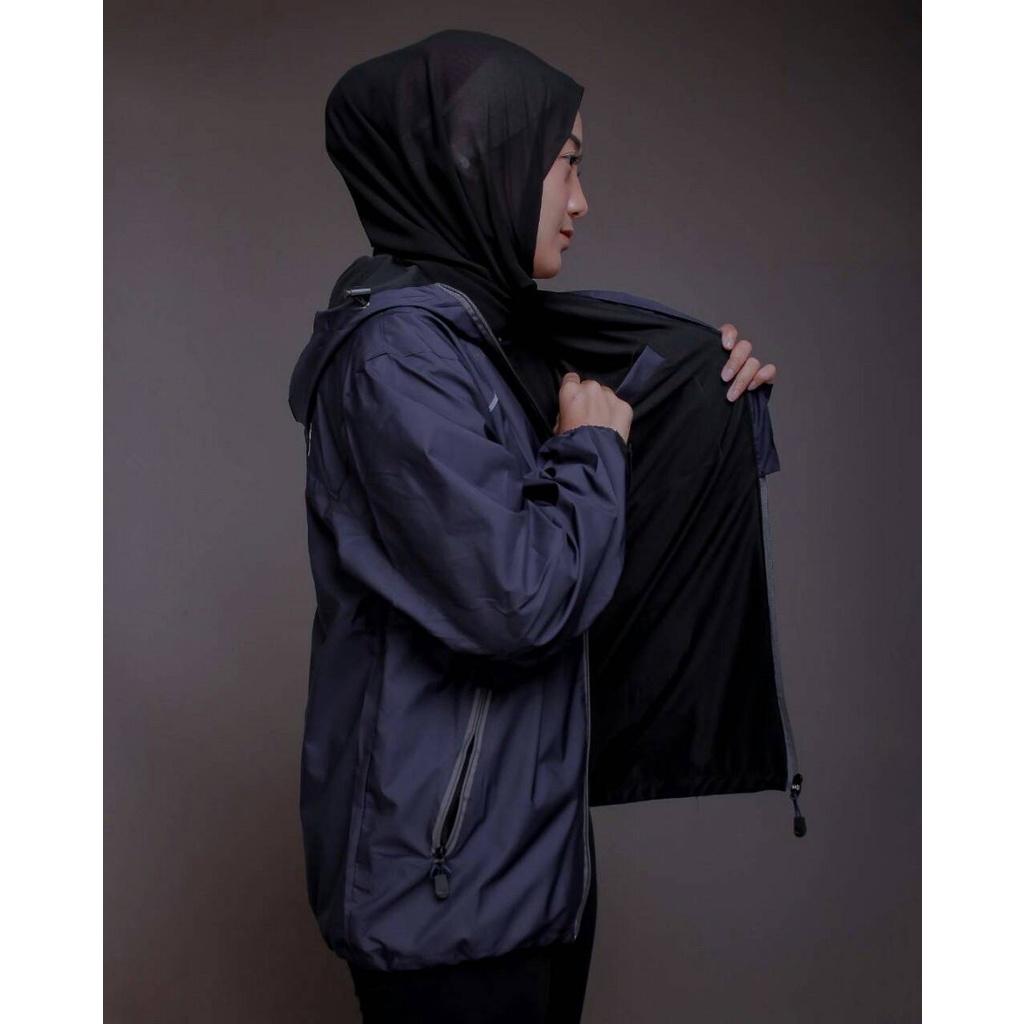 The Bojiel Pleasure Chest - Jaket Outdoor Pria Jaket Parasut Jaket Outdoor Unisex Jaket Distro Jaket Gunung Navy