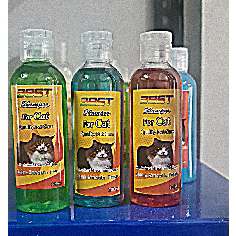 Shampoo Mandi Kucing 100 ml Best