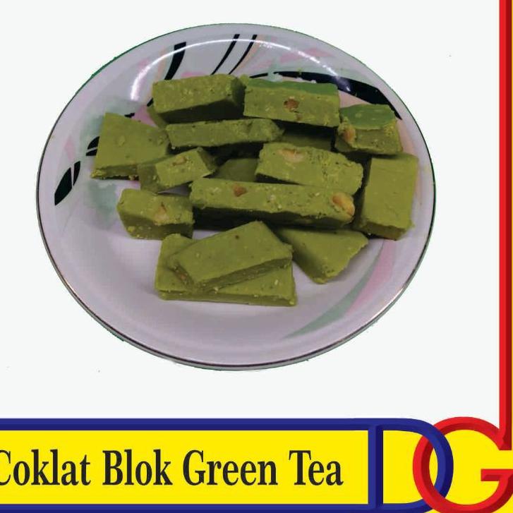 

CODESs9S3--Coklat blok batang GreenTea silverqueen isi kacang mede almond