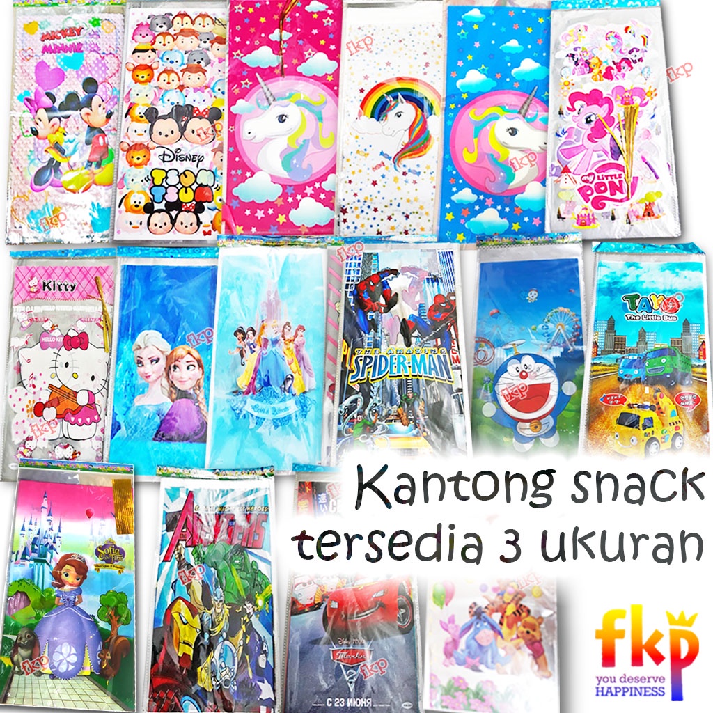 

Fun Kids Party Plastik Snack Souvenir Bingkisan Ulang Tahun