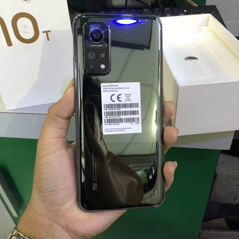 Xiaomi Mi 10t 8/128gb Second Fullset Original Garansi Resmi