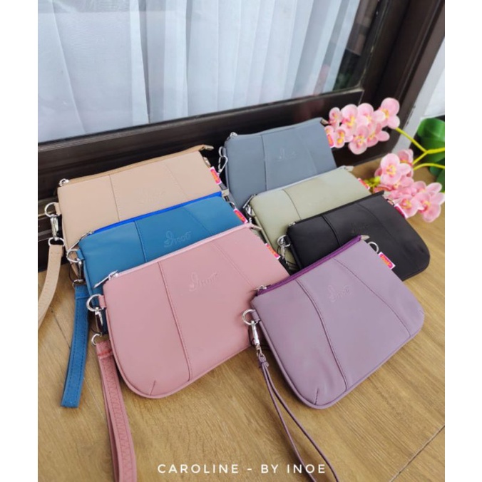 DOMPET/POUCH DANISA TIKAR INOE // TAS SELEMPANG/DOMPET WANITA CAROLINE INOE // DOMPET/TAS SELEMPANG 