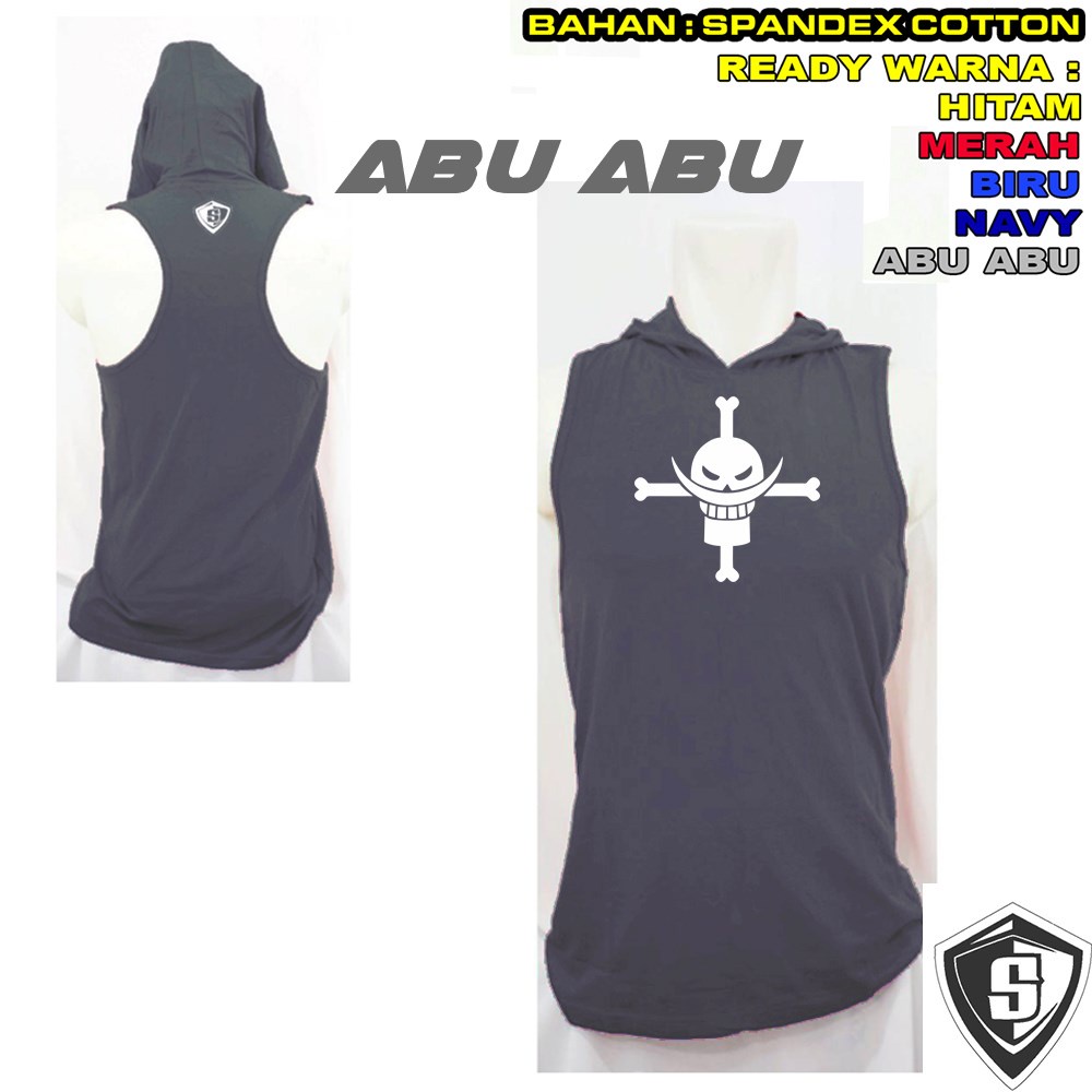 SInglet Hoodie Sweater Gym Shirohige Bodyfit