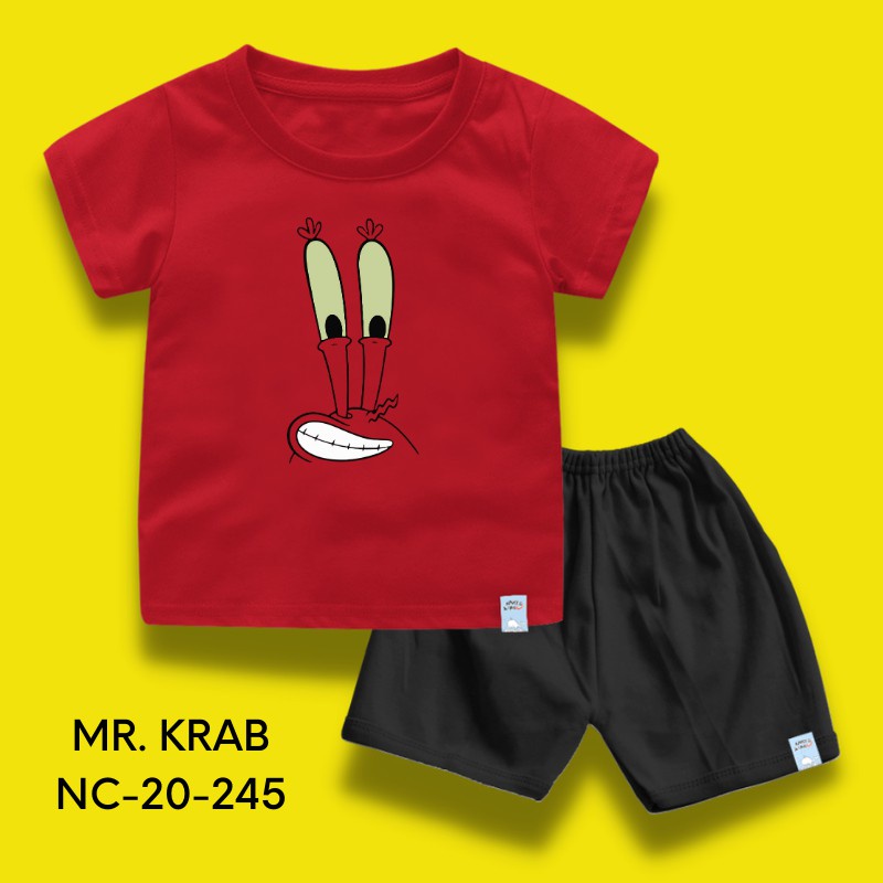 Baju Spongebob Anak Kaos Spongebob Anak Setelan Bayi Dan Anak Spongebob Bahan Katun Combed 30s