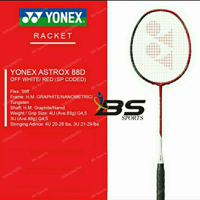 Raket Raket Badminton Yonex Astrox 88D Dominate New Colour 100% Original
