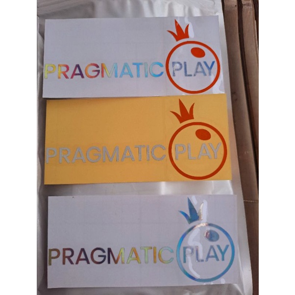 

STICKET PRAGMATIC PLAY CUTTING STICKER