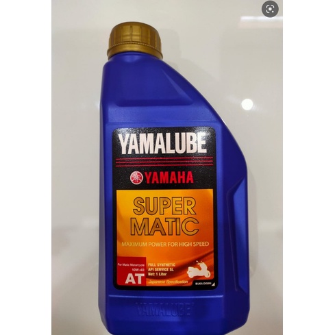 PROMO FLASH SALE ATS OLI YAMALUBE SUPER MATIC 1 LITER SL 10W-40