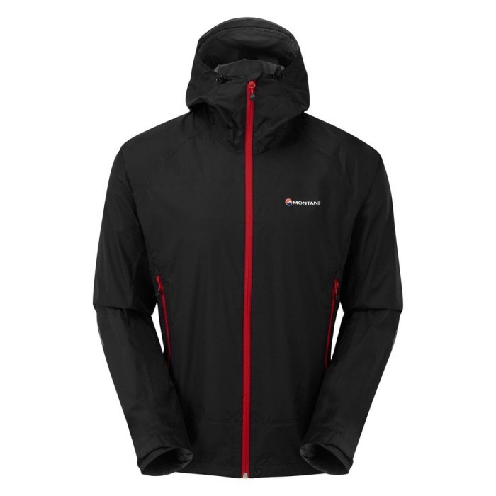 MONTANE Jaket Gunung/Jaket Outdoor Atomic Mens Black Original