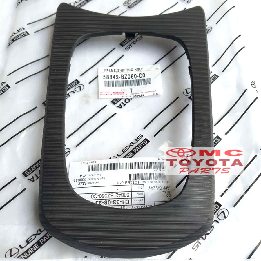 Frame Cover Panel Shifter All New Avanza Xenia 58842-BZ060-C0