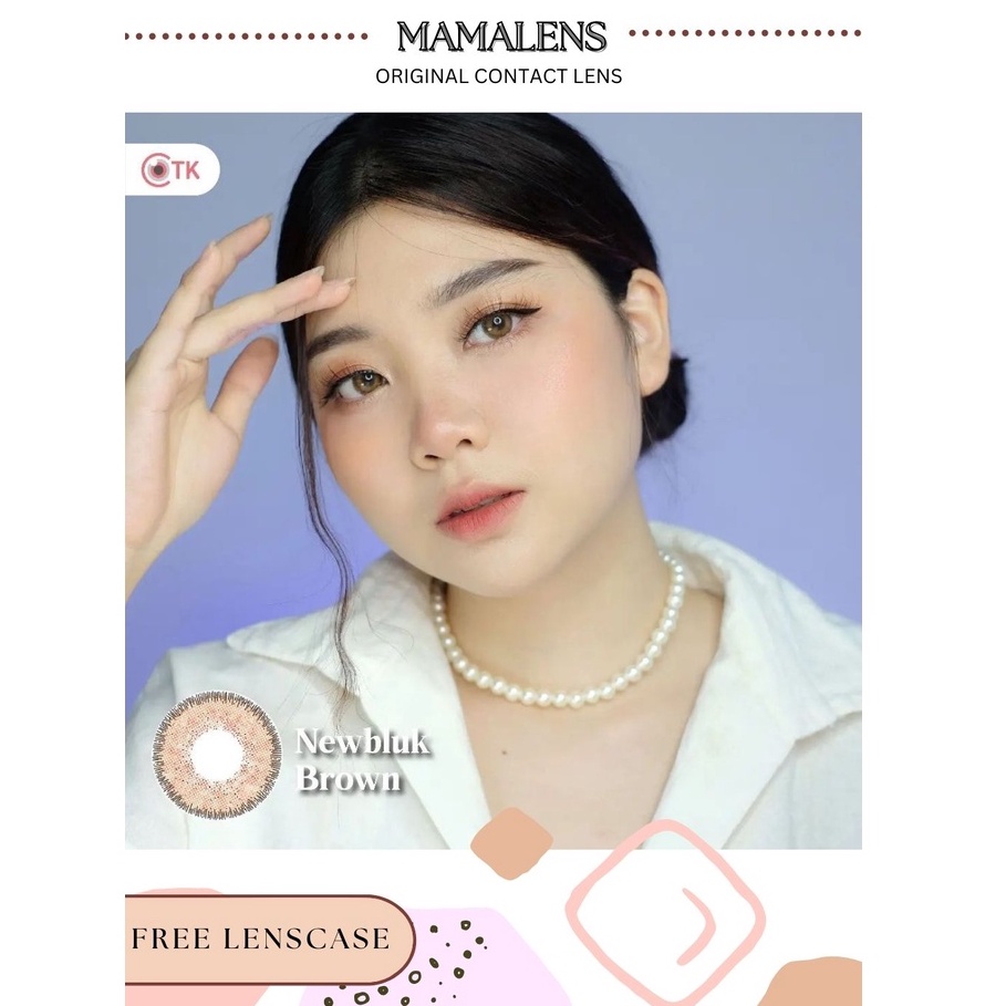 SOFTLENS NEWBLUK DIA 15MM NORMAL | FREE LENSCASE - MAMALENS