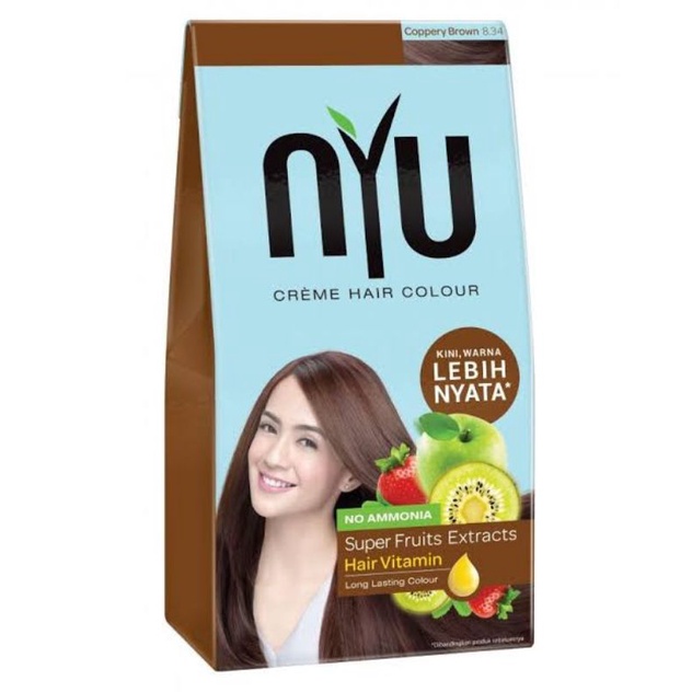 Nyu coppery brown/cat/pewarna rambut