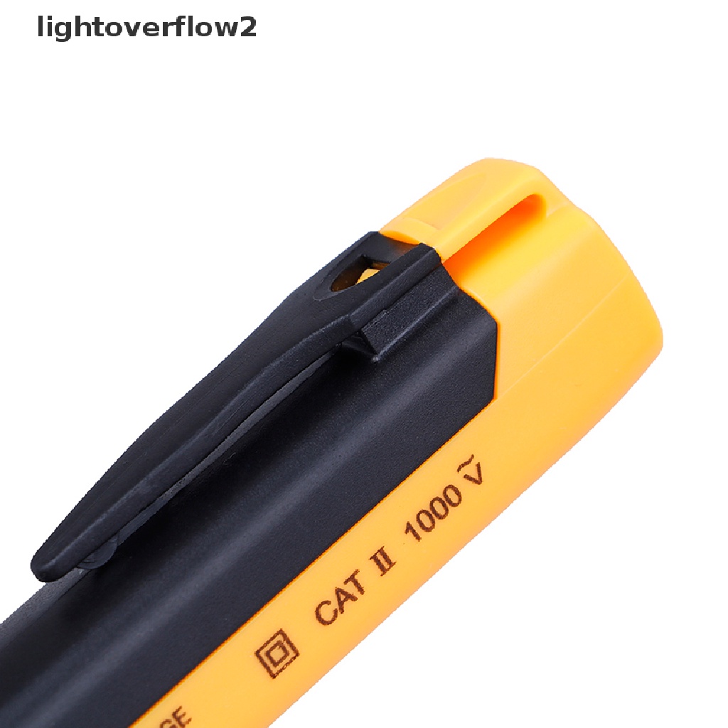 (lightoverflow2) Pensil Uji Deteksi Arus Listrik Non-Kontak 1AC-D Ultra Aman VD02