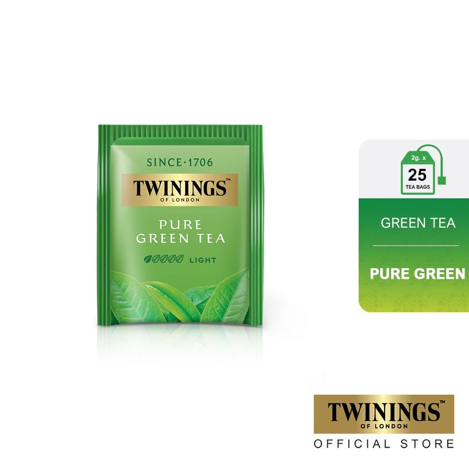 

Original Twinings Teh Hijau Celup Pure Green Tea 25x2gr buruan