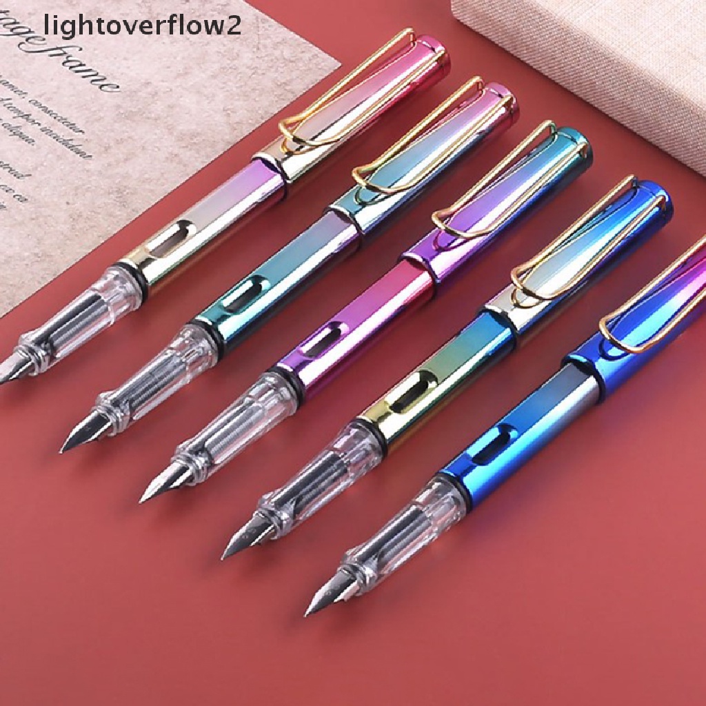 (lightoverflow2) Pena Fountain Tinta Nibs Untuk Kantor / Sekolah