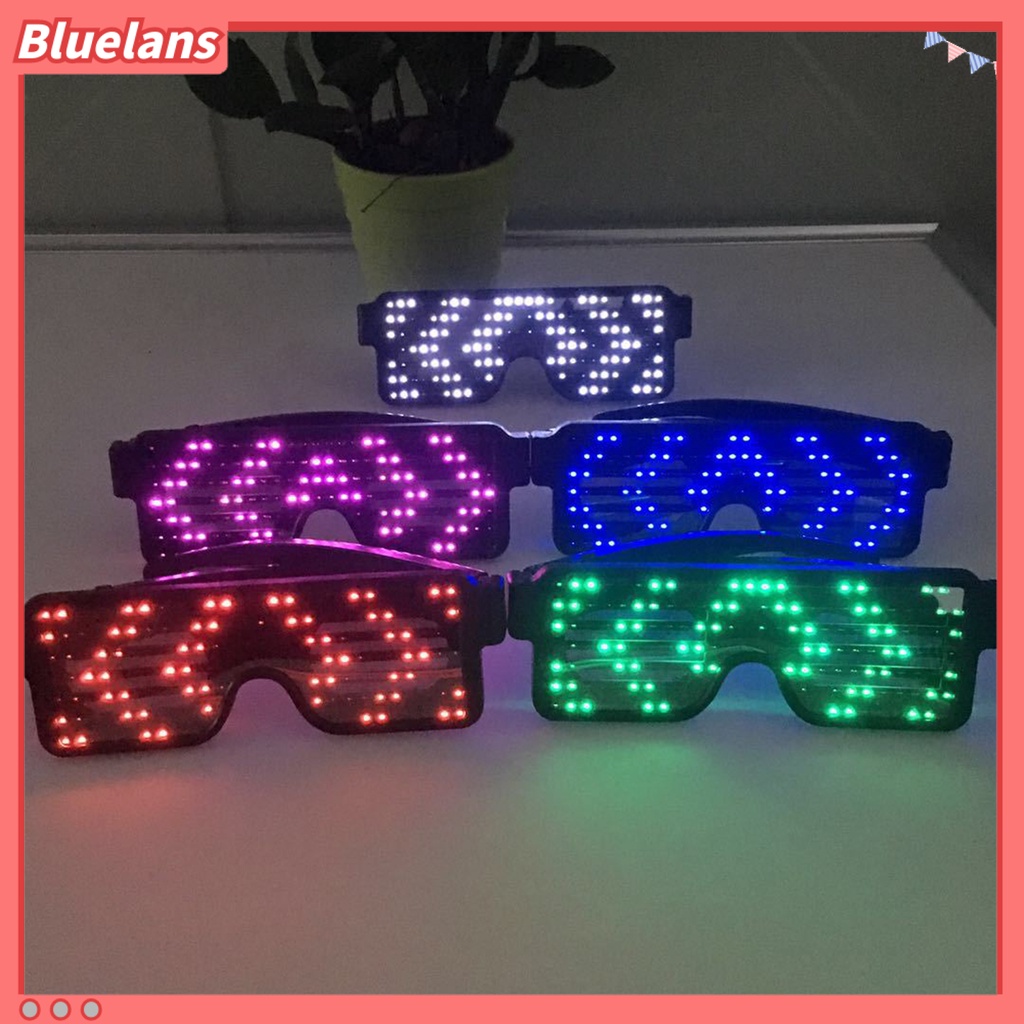 Kacamata Elektronik Dengan Lampu LED Luminous Untuk Pesta Ulang Tahun