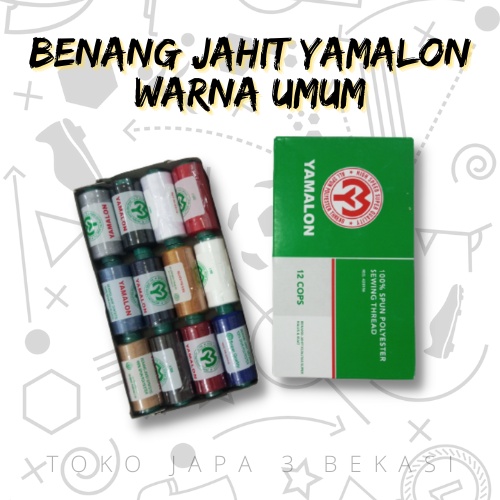 Benang Jahit Yamalon  Warna Terbaik Terlengkap 40/2 atau 500yard - Benang Jahit Warna Umum - Benang 