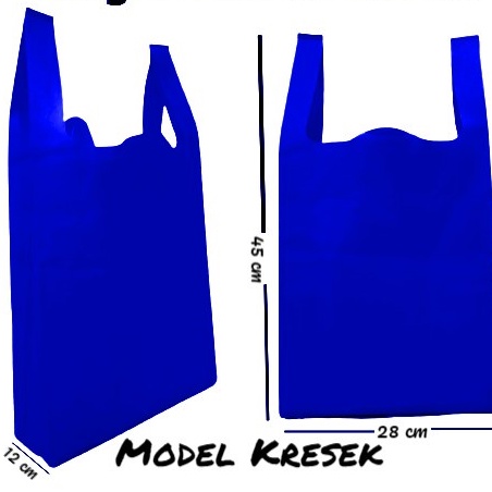 

Tas Kain Spunbond / Goodie Bag - Model Kantong Kresek 28 x 45 x 12 cm