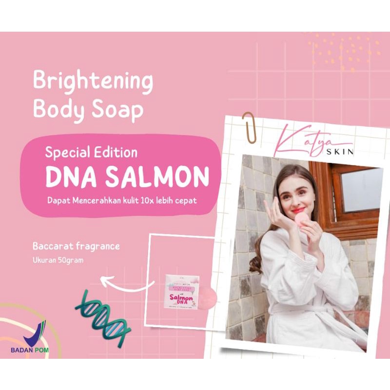 (KATYA SKIN) SALMON DNA BODY SOAP