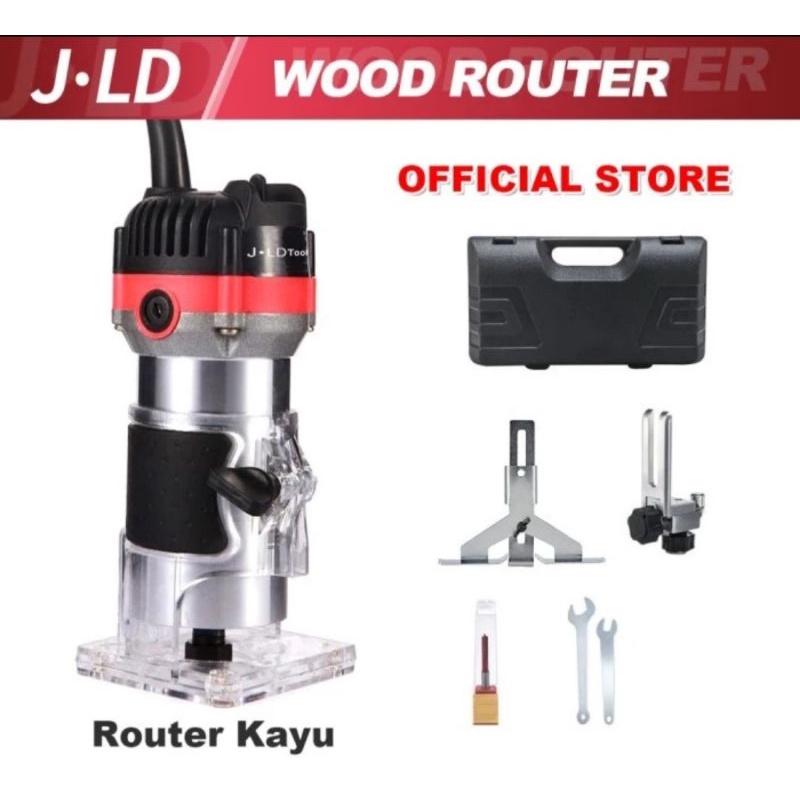 JLD MT370 Mesin Profil Kayu Koper - Router Trimmer JLD