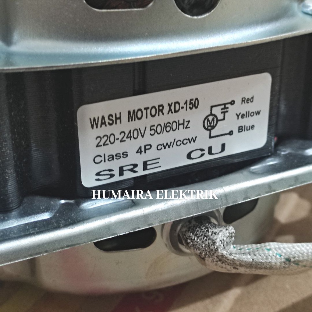Dinamo Pencuci SANYO TEMBAGA / Wash Mesin Cuci 2 TABUNG as 10mm