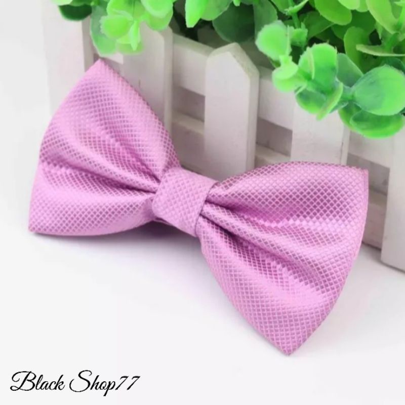 Dasi Kupu Kupu Motif Bintik Ungu Lilac Premium Elegance