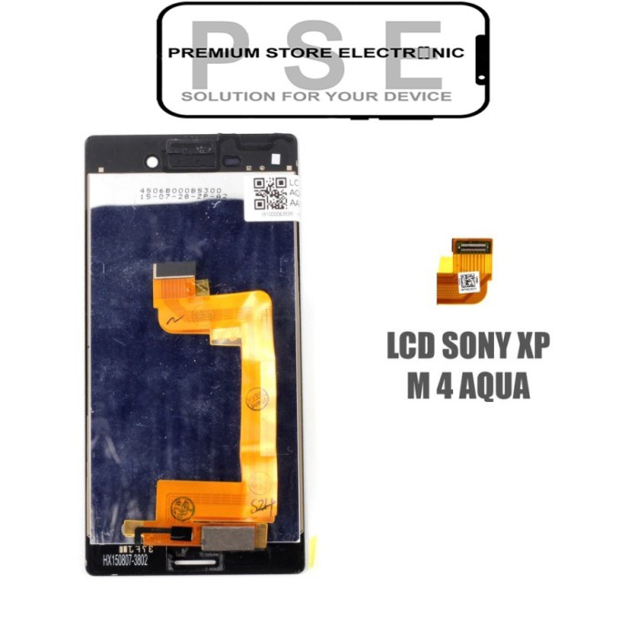 LCD Xperia M 4 Aqua ORIGINAL Fullset Touchscreen Garansi 1 Bulan