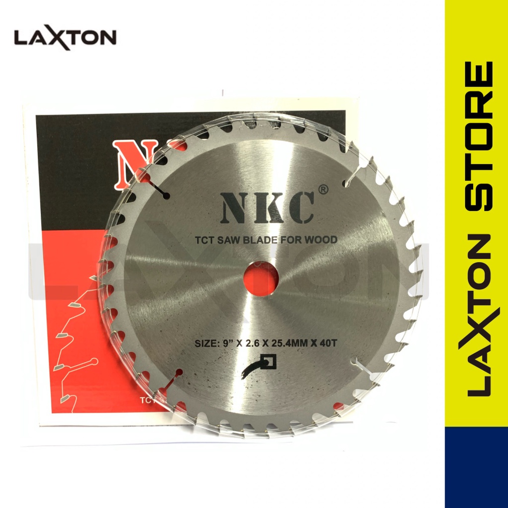 NKC Circular Saw Blade Mata Gergaji Potong Kayu 9&quot;inch TCT