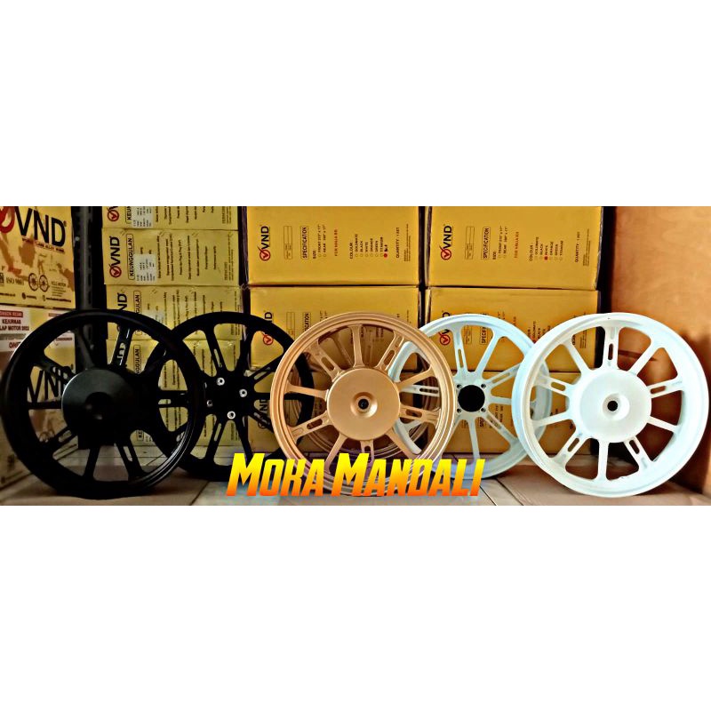 Velg Racing VND V-Mode vmode xmode All Matic Honda Vario Beat Scoopy genio 110/125/150cc Ring 14x185