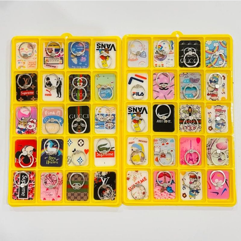 Ring Stand HP Bahan Besi Motif iRing Stand HP dan Tablet Kokoh