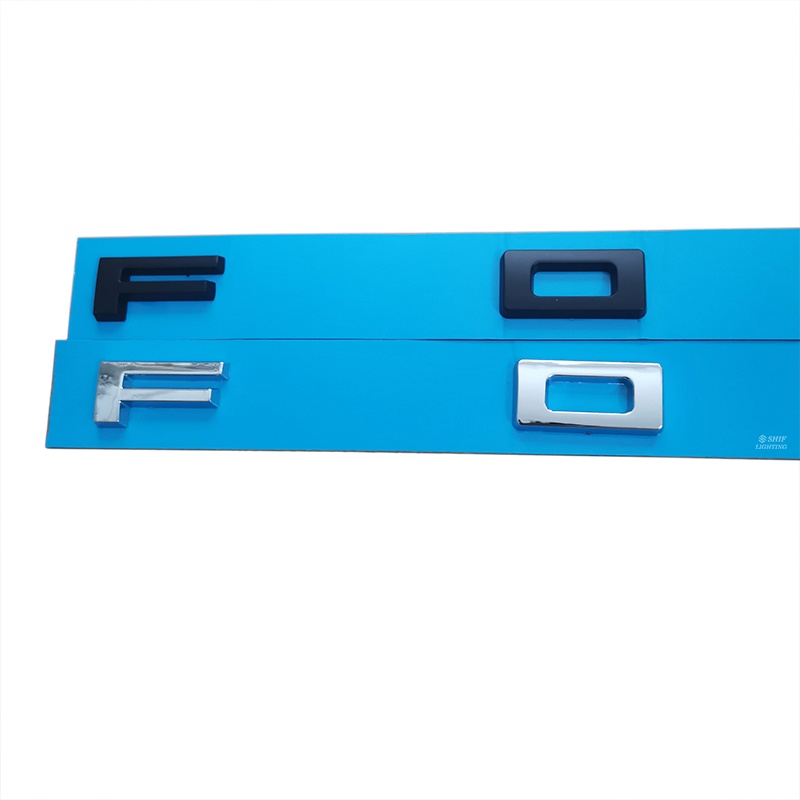 1pc Stiker Emblem Logo FOCUS Bahan ABS Warna Hitam Krom Untuk Bagasi Belakang Mobil FORD FOCUS