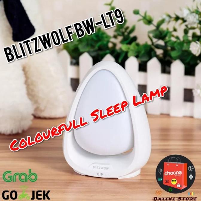 Blitzwolf BW-LT9 Lamp Touch Night Light Lampu Tidur Colourfull ready