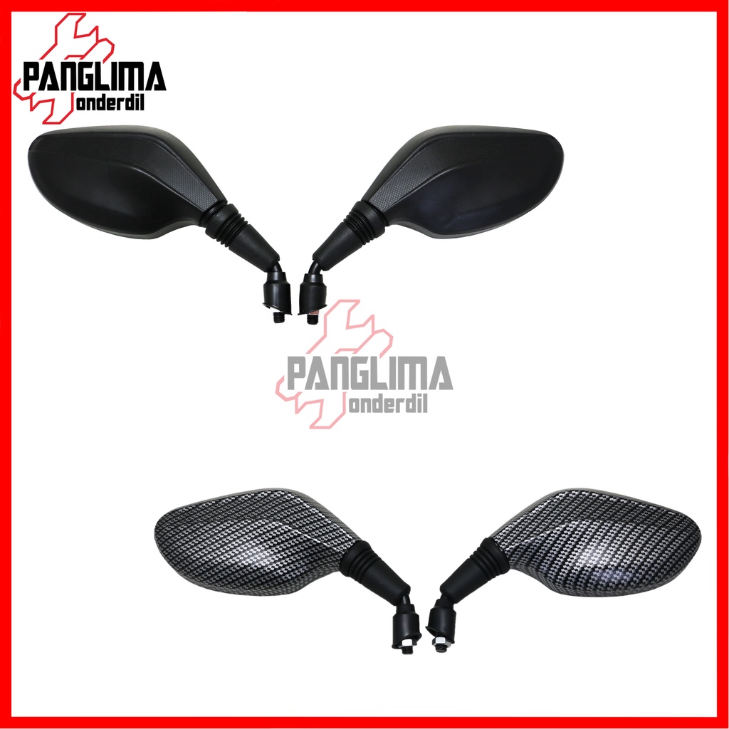 Spion Click Motor Honda-Ymh Variasi Carbon Beat Karbu-FI-Pop-Street eSP &amp; Mio-M3-Z-S &amp; Vario 110-150-125 LED New &amp; Scoopy Old &amp; Soul GT 125 &amp; X-Ride