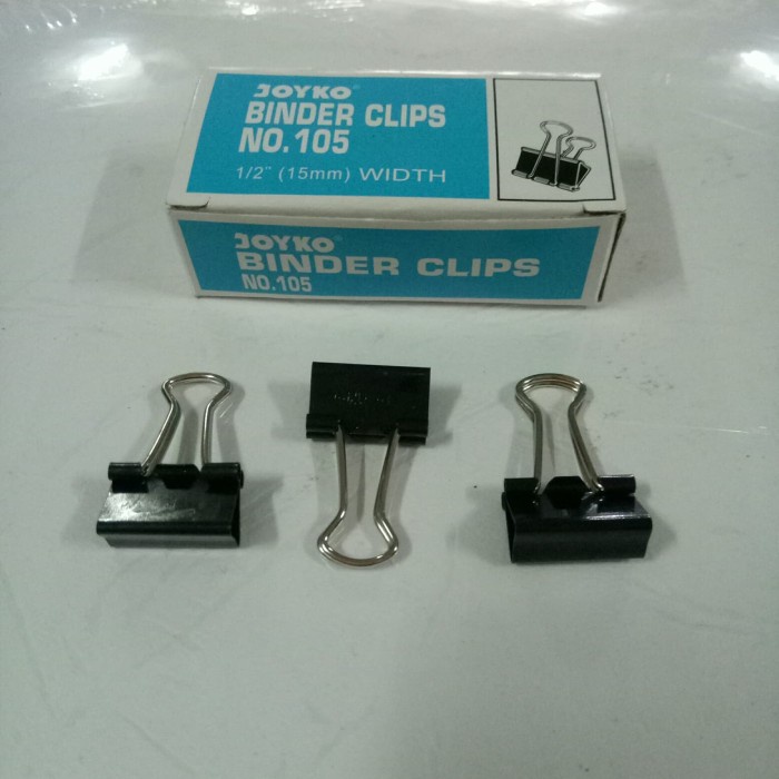 

murah Binder Clip No. 105 - Klip Kertas / Paper Clip