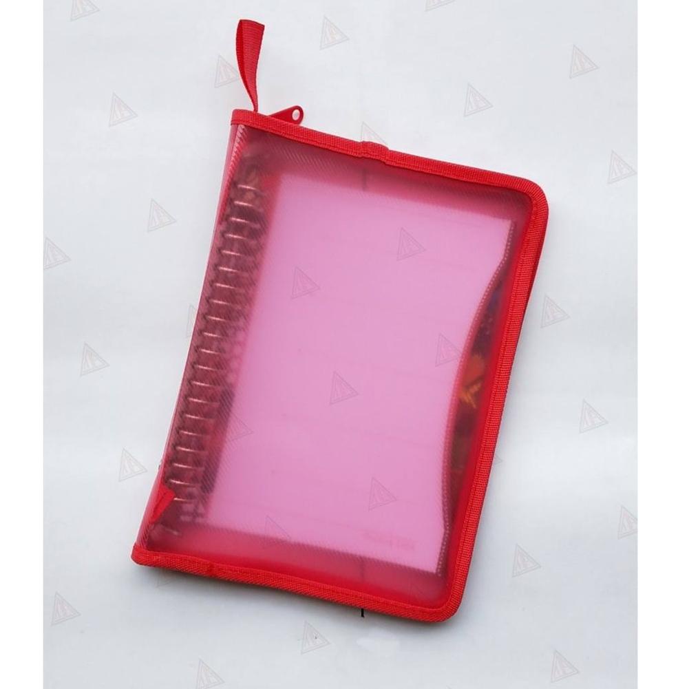 

[KODE 6DJ] Binder seleting campus polos transparan A5 warna warni