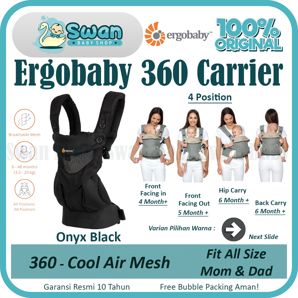 Ergobaby 360 Cool Air Mesh Carrier