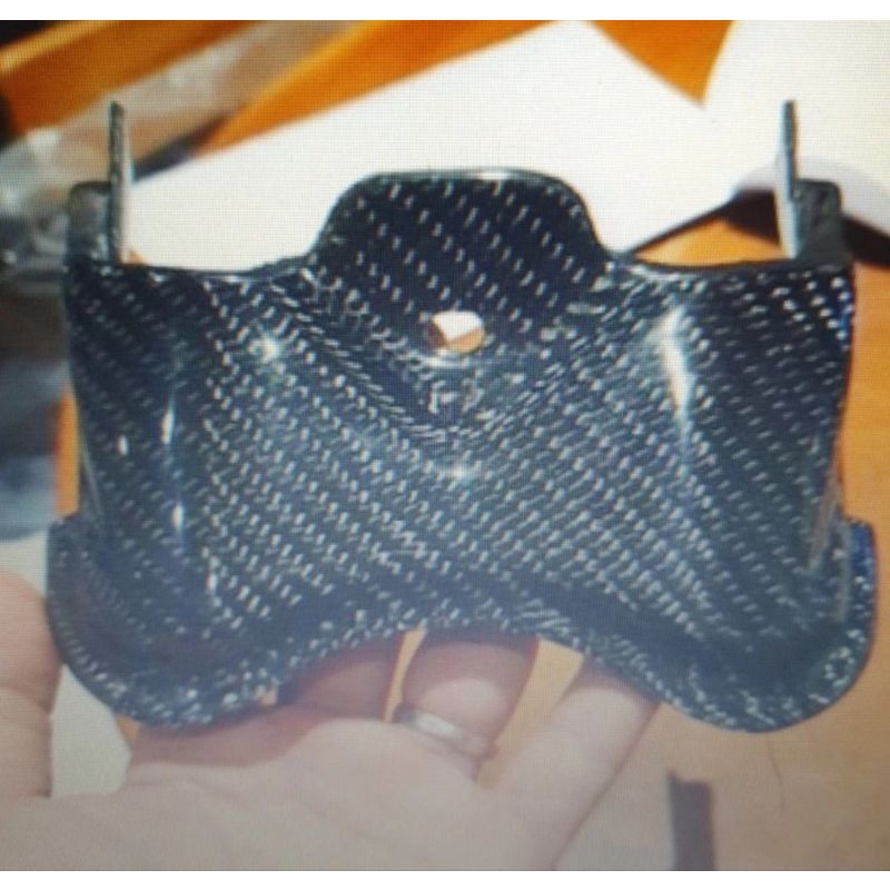Dek Bawah jok Nmax old lama pArt ori carbon kevlar asli