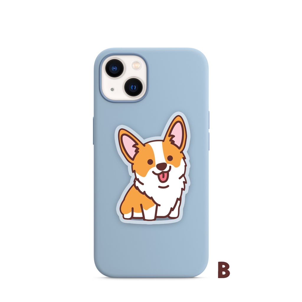 Griptok Corgi Popsocket Popstand Akrilik Dog Doggie lucu unyu