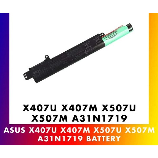 Baterai Original Laptop Asus X407 A407 A407U A407UA A407M A31N1719