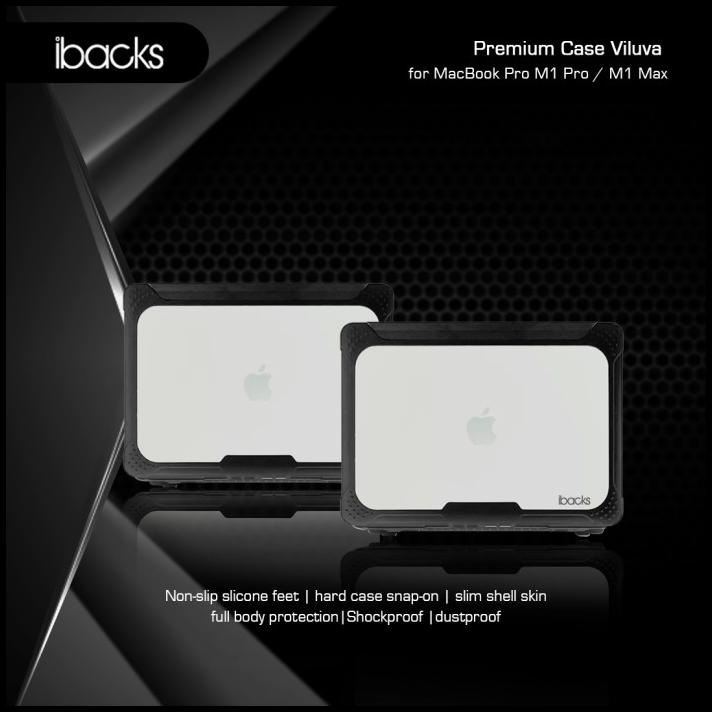 Ibacks Viluva Case For Macbook Pro M1 Pro / M1 Max List Black