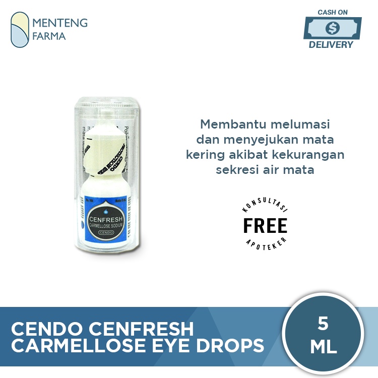 Cendo Cenfresh Eye Drop 5 mL - Obat Tetes Iritasi Mata