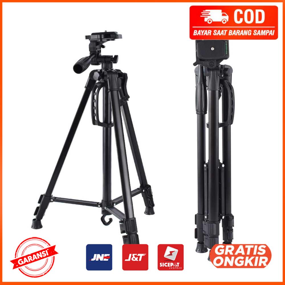 Tripod Kamera Profesional Portabel Aluminium 50140 cm 3366