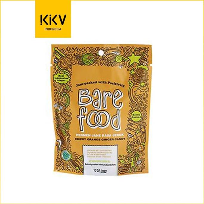 

KKV Barefood Chewy Orange Permen Jahe Rasa Jeruk 90g [clearance sale]