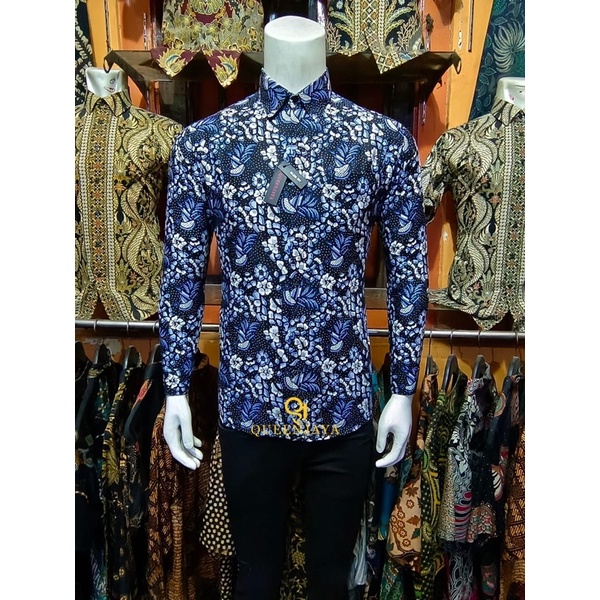 Kemeja Pria Batik Slimfit Premium Baju Batik Lengan Panjang Slimfit Kemeja Batik Slimfit Terbaru