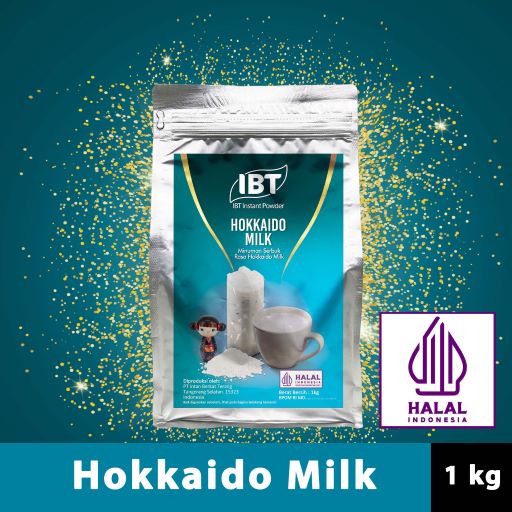 

Bahan Minuman Bubuk Rasa Hokkaido Milk Instant IBT Drink Powder