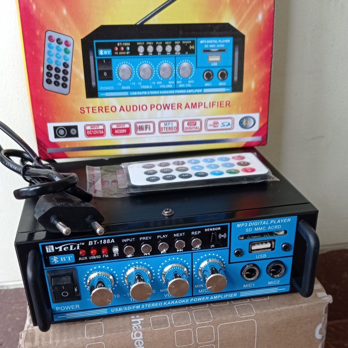Amplifier Power Amplifier Karaoke Betavo Bt-188A