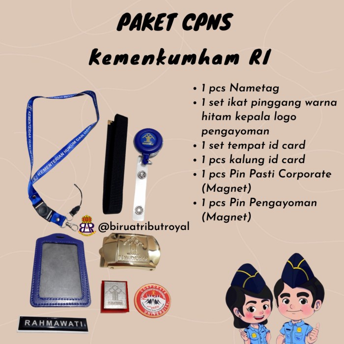 

✨COD✨ Paket Cpns Kemenkumham RI ( Paket Cpns 2 )