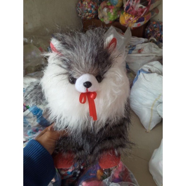 boneka kucing lucu bulu berkualitas ukuran m