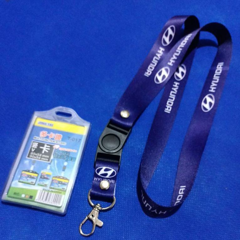 

STOCK TERBATAS LANYARD/TALI ID CARD HYUNDAI-BISA SATUAN-READY STOCK ♩ 854