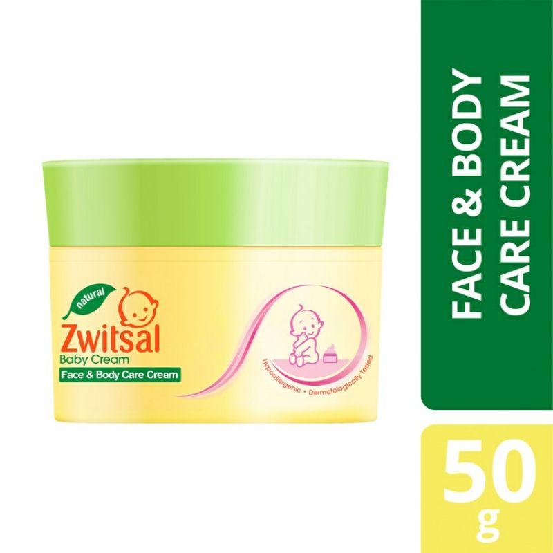zwitsal face and body cream, cream ruam popok 50gr